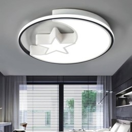 Moon & Star Flush Mount Lampa sufitowa