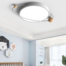 Nowoczesna okrągła lampa sufitowa Planet Flush Mount Light Fixture