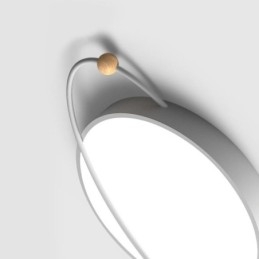 Nowoczesna okrągła lampa sufitowa Planet Flush Mount Light Fixture