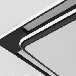 Nowoczesne minimalistyczne oświetlenie sufitowe kwadratowe