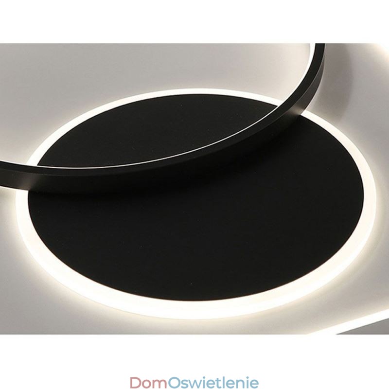 Nowoczesna minimalistyczna lampa sufitowa okrągła i kwadratowa oprawa oświetleniowa do montażu na płasko