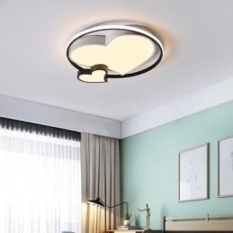 Podwójne serca, lampa sufitowa, oświetlenie dekoracyjne