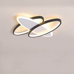 Nowoczesna akrylowa lampa sufitowa owalna
