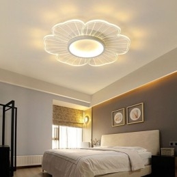 Minimalistyczna lampa sufitowa Petal Flush Mount, kreatywna dekoracja oświetlenia