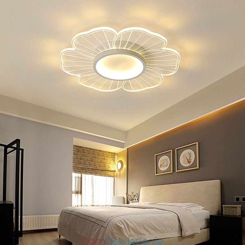 Minimalistyczna lampa sufitowa Petal Flush Mount, kreatywna dekoracja oświetlenia