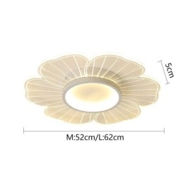 Minimalistyczna lampa sufitowa Petal Flush Mount, kreatywna dekoracja oświetlenia