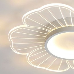 Minimalistyczna lampa sufitowa Petal Flush Mount, kreatywna dekoracja oświetlenia