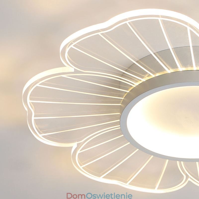 Minimalistyczna lampa sufitowa Petal Flush Mount, kreatywna dekoracja oświetlenia