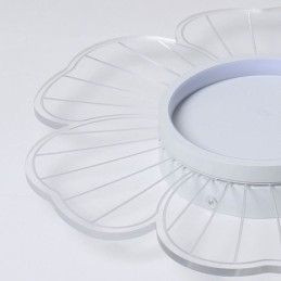 Minimalistyczna lampa sufitowa Petal Flush Mount, kreatywna dekoracja oświetlenia