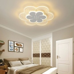 Przepiękna lampa sufitowa Petal Flush Mount, minimalistyczna lampa akrylowa