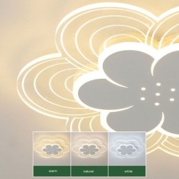Przepiękna lampa sufitowa Petal Flush Mount, minimalistyczna lampa akrylowa