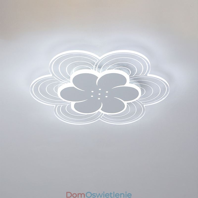 Przepiękna lampa sufitowa Petal Flush Mount, minimalistyczna lampa akrylowa