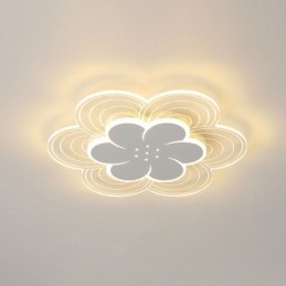 Przepiękna lampa sufitowa Petal Flush Mount, minimalistyczna lampa akrylowa