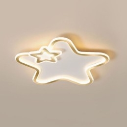 Kreatywna lampa sufitowa wpuszczana w gwiazdę Golden Star