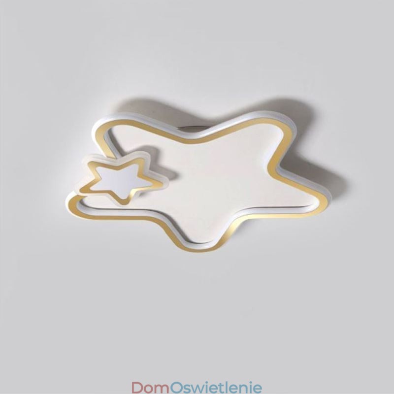 Kreatywna lampa sufitowa wpuszczana w gwiazdę Golden Star