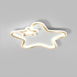 Kreatywna lampa sufitowa wpuszczana w gwiazdę Golden Star