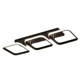 Nowoczesna minimalistyczna lampa sufitowa z kwadratową ramą akrylową