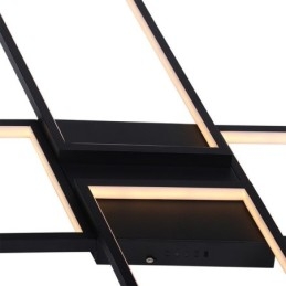 Minimalistyczna lampa sufitowa z akrylu w kształcie litery X