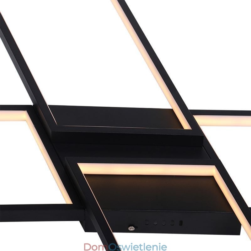 Minimalistyczna lampa sufitowa z akrylu w kształcie litery X