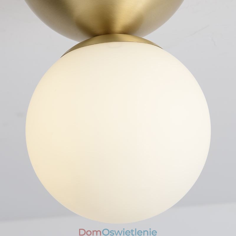 Nordic Brass Mini Flush Mount Lampa sufitowa Oświetlenie przedpokoju