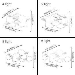 Nordic Flush Mount Lampa sufitowa Kreatywne ciepłe światło z litego drewna