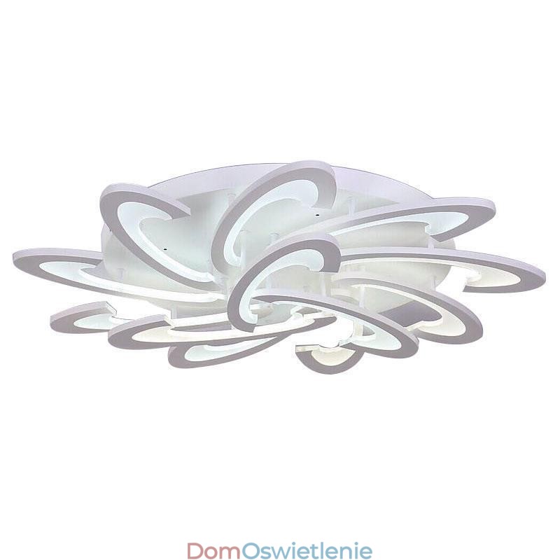 Nowoczesna prosta lampa sufitowa z akrylu w kształcie wiatraka