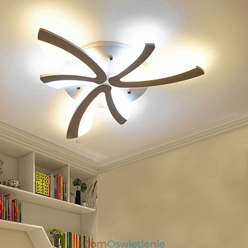 Nowoczesna lampa sufitowa Dandelion Flush Mount Simple