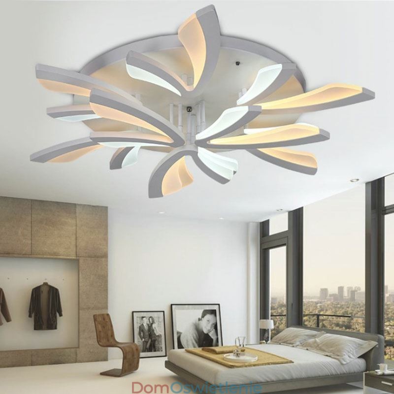 Nowoczesna lampa sufitowa Dandelion Flush Mount Simple