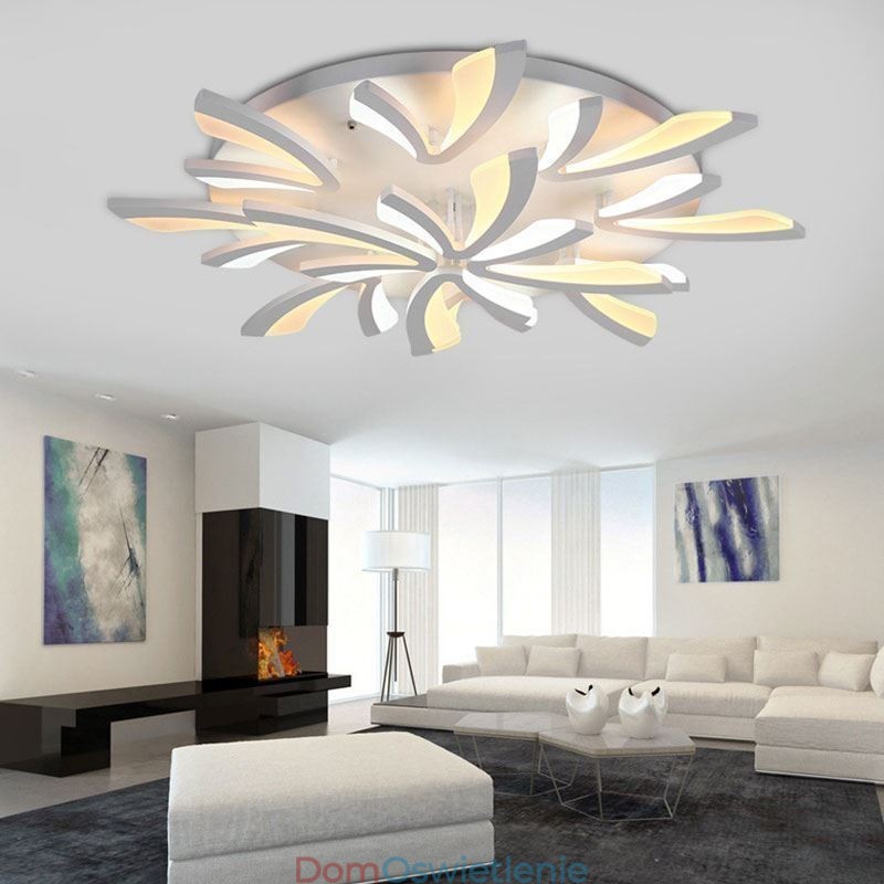 Nowoczesna lampa sufitowa Dandelion Flush Mount Simple