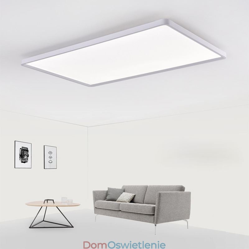 Nordic Panel Light Flush Mount Super Thin Lamp White Lampa sufitowa