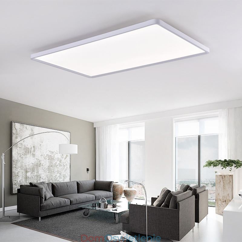 Nordic Panel Light Flush Mount Super Thin Lamp White Lampa sufitowa