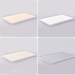 Nordic Panel Light Flush Mount Super Thin Lamp White Lampa sufitowa