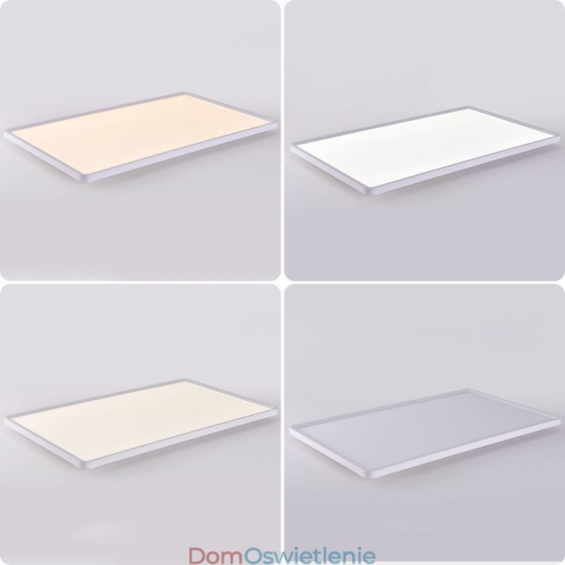 Nordic Panel Light Flush Mount Super Thin Lamp White Lampa sufitowa