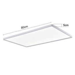 Nordic Panel Light Flush Mount Super Thin Lamp White Lampa sufitowa