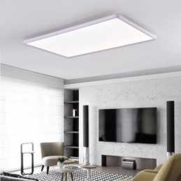Nordic Panel Light Flush Mount Super Thin Lamp White Lampa sufitowa