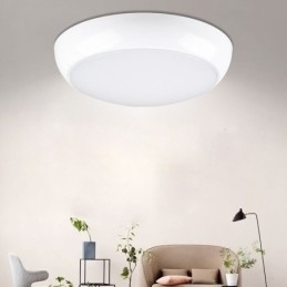 Kreatywna lampa sufitowa okrągła do montażu na płasko Oświetlenie domowe