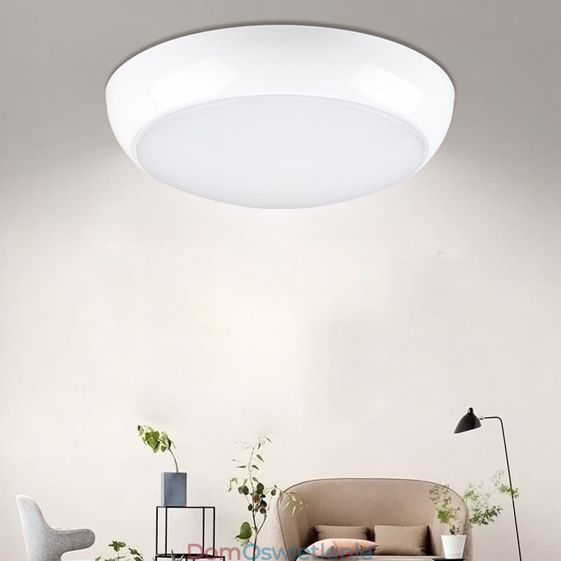Kreatywna lampa sufitowa okrągła do montażu na płasko Oświetlenie domowe