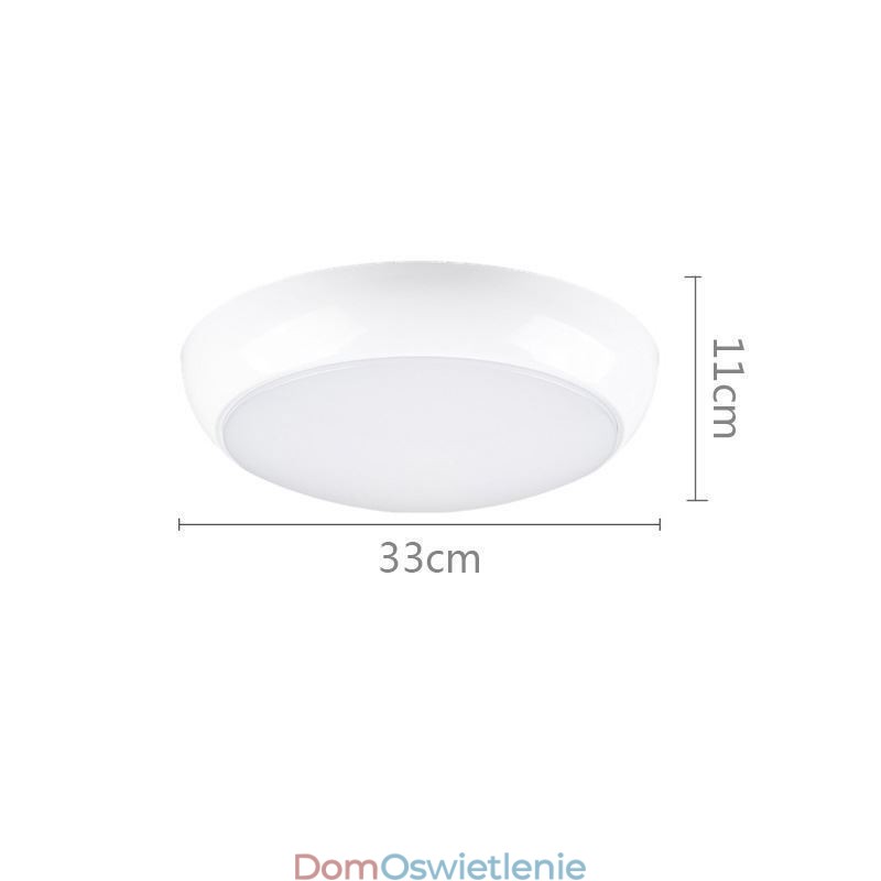 Kreatywna lampa sufitowa okrągła do montażu na płasko Oświetlenie domowe