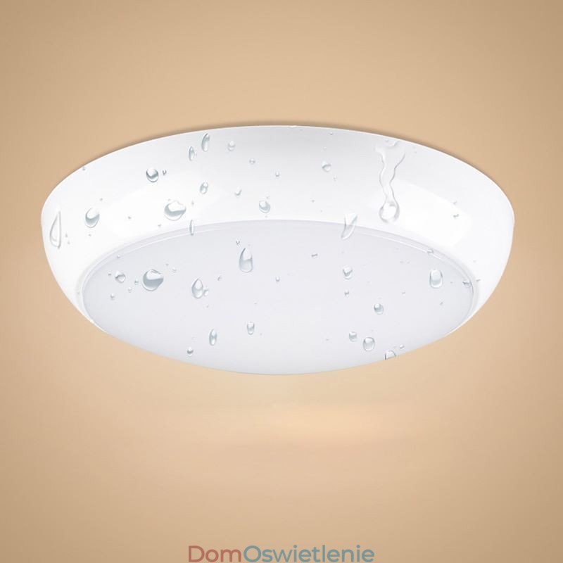 Kreatywna lampa sufitowa okrągła do montażu na płasko Oświetlenie domowe