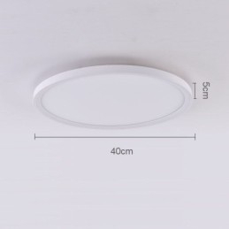 Nordic Round Flush Mount Super Thin Ceiling Light Aluminium Roung Lamp Lighting