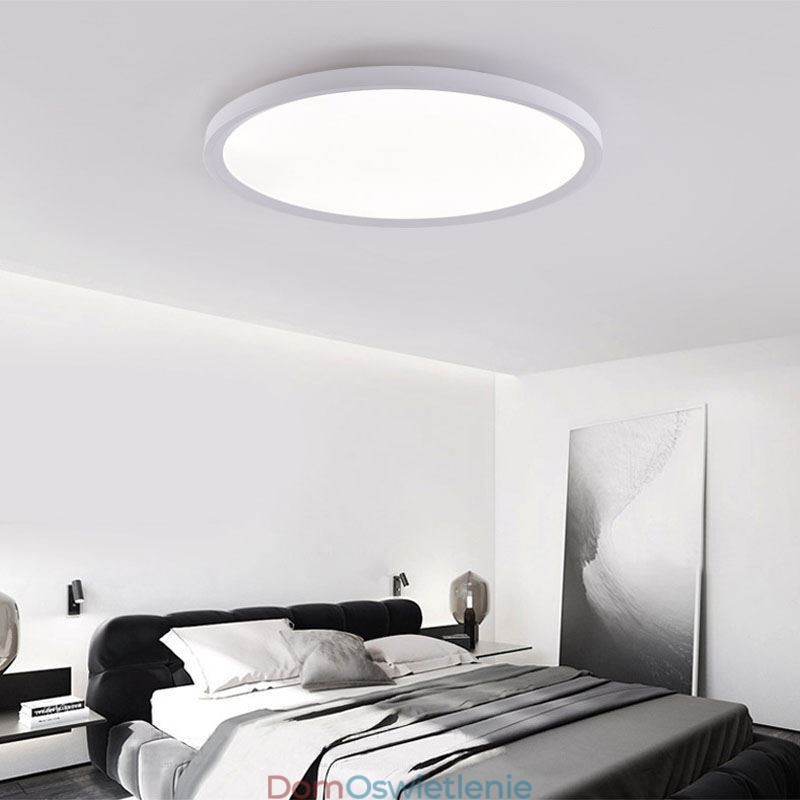 Nordic Round Flush Mount Super Thin Ceiling Light Aluminium Roung Lamp Lighting