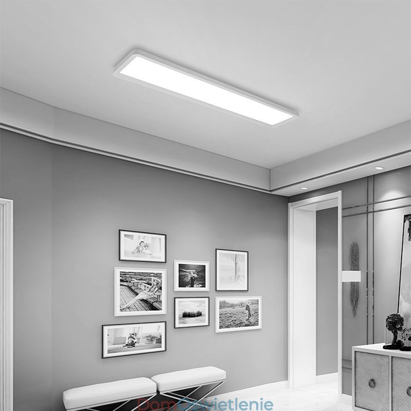 Panel sufitowy Nordic Super Thin Rectangle Flush Mount Oświetlenie domowe Światło