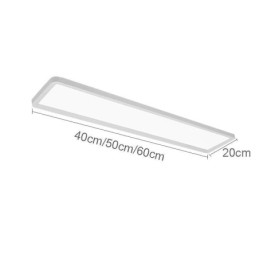 Panel sufitowy Nordic Super Thin Rectangle Flush Mount Oświetlenie domowe Światło