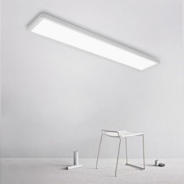 Panel sufitowy Nordic Super Thin Rectangle Flush Mount Oświetlenie domowe Światło