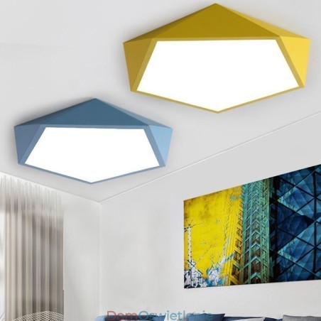 Nowoczesna lampa sufitowa z wbudowaną oprawą diamentową Ultracienka lampa do oświetlenia domu Nowoczesna lampa sufitowa z wbudowaną oprawą diamentową Ultracienka lampa do oświetlenia domu