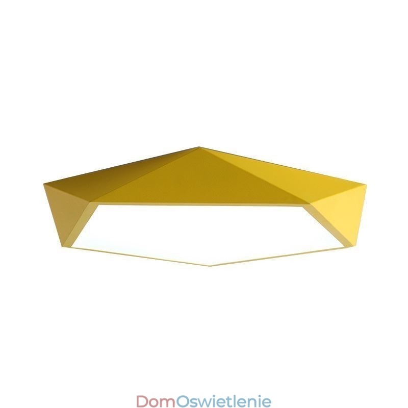 Nowoczesna lampa sufitowa z wbudowaną oprawą diamentową Ultracienka lampa do oświetlenia domu