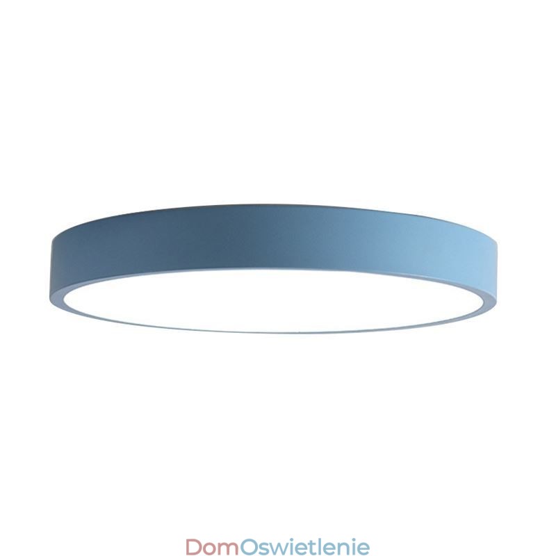 Współczesna lampa sufitowa o ultracienkim wykończeniu, okrągła lampa