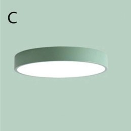 Współczesna lampa sufitowa o ultracienkim wykończeniu, okrągła lampa