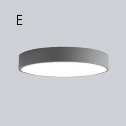 Współczesna lampa sufitowa o ultracienkim wykończeniu, okrągła lampa