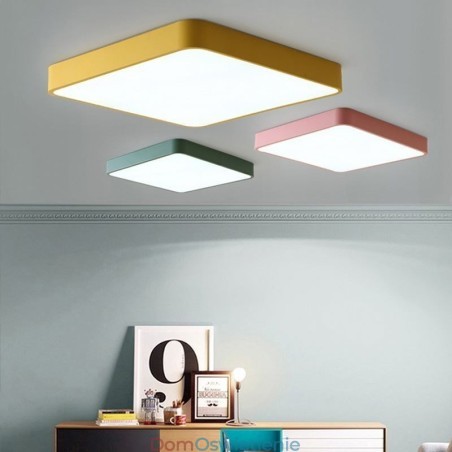 Simlpe Flush Mount Cienkie kwadratowe światło energooszczędne oświetlenie sufitowe Simlpe Flush Mount Cienkie kwadratowe światło energooszczędne oświetlenie sufitowe